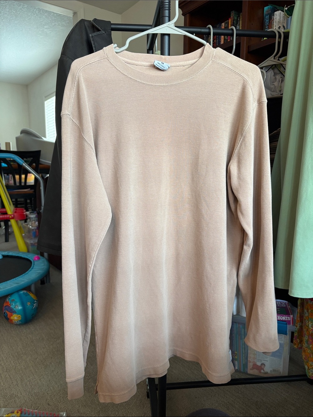 Carhartt Men's Long-Sleeve Crewneck Shirt - Tan